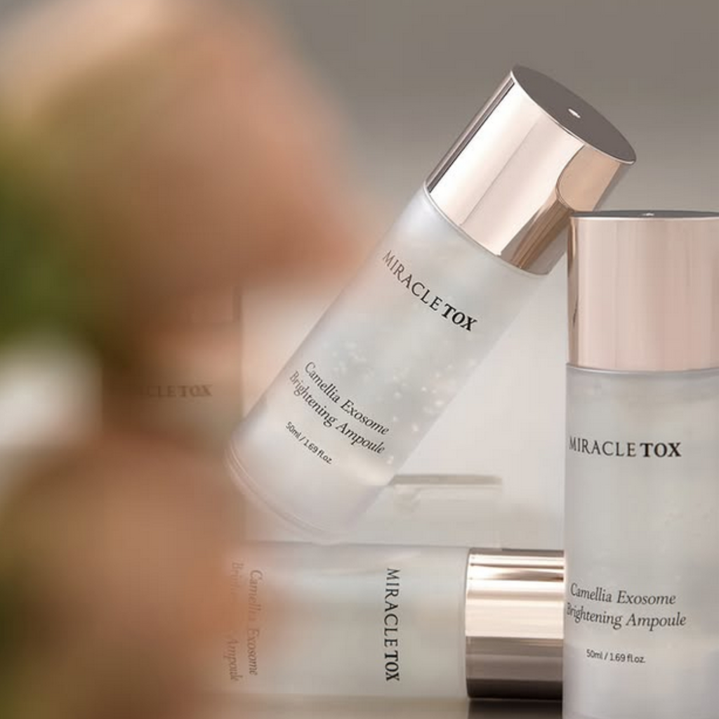 Ser illuminator cu exozomi și extract de camelie- Miracletox
