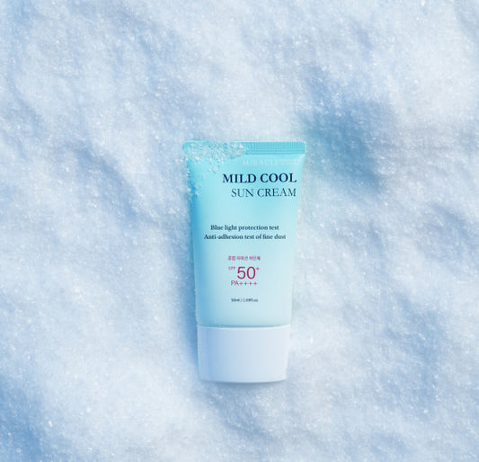 Cremă de protecție solară, MIRACLETOX, Mild Cool Sun Cream SPF50+ PA++++, cu efect răcoritor și formulă delicată